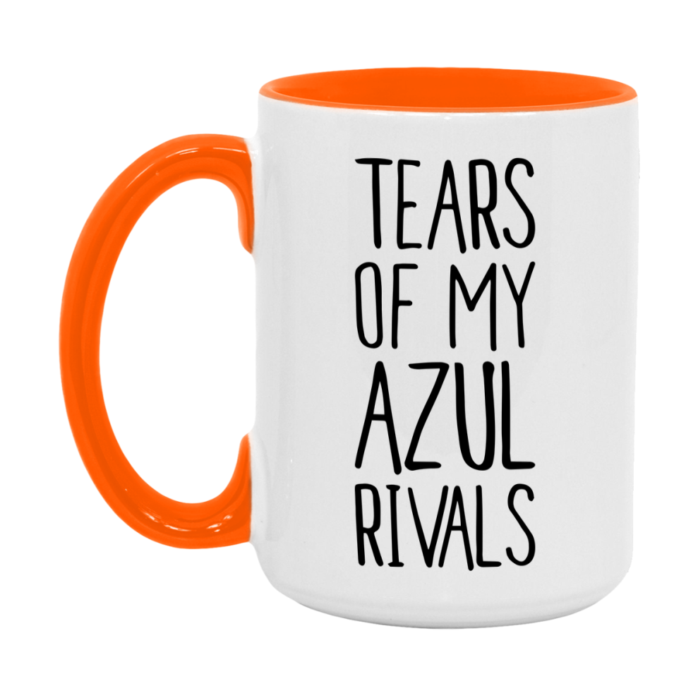 Funny Azul Gameboard Mug – Tears Of My Azul Rivals, 11Oz Or 15Oz White Ceramic Coffee Cup Gift