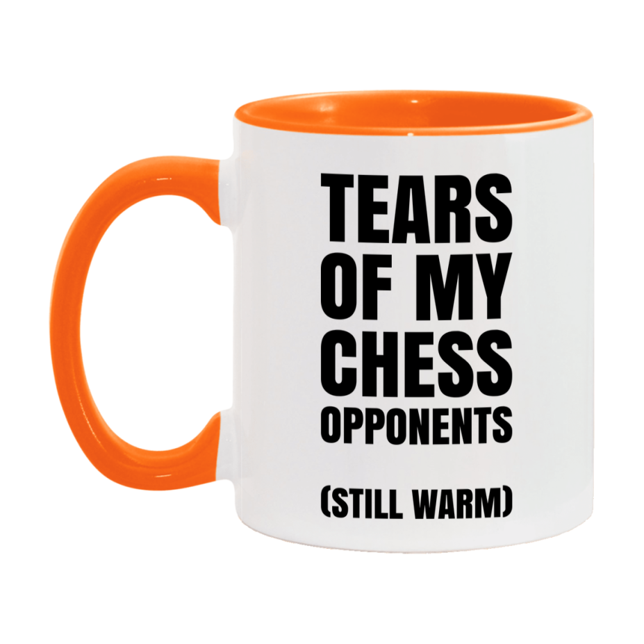Board Game Gift – Tears Of My Chess Opponents Mug, 11Oz Or 15Oz White Ceramic Coffee Cup