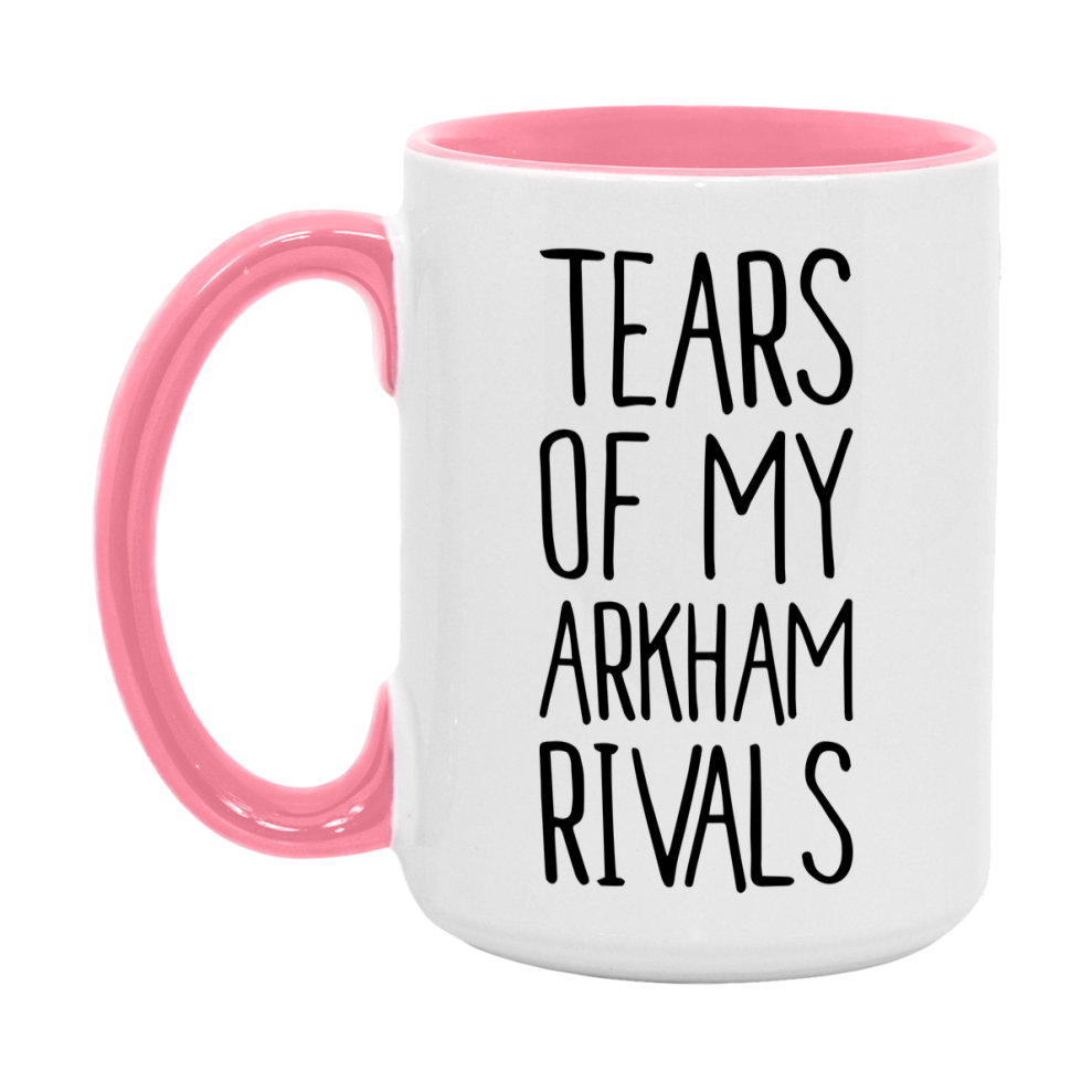 Funny Arkham Gameboard Mug – Tears Of My Arkham Rivals, 11Oz Or 15Oz White Ceramic Coffee Cup Gift