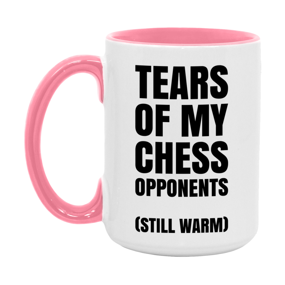 Board Game Gift – Tears Of My Chess Opponents Mug, 11Oz Or 15Oz White Ceramic Coffee Cup