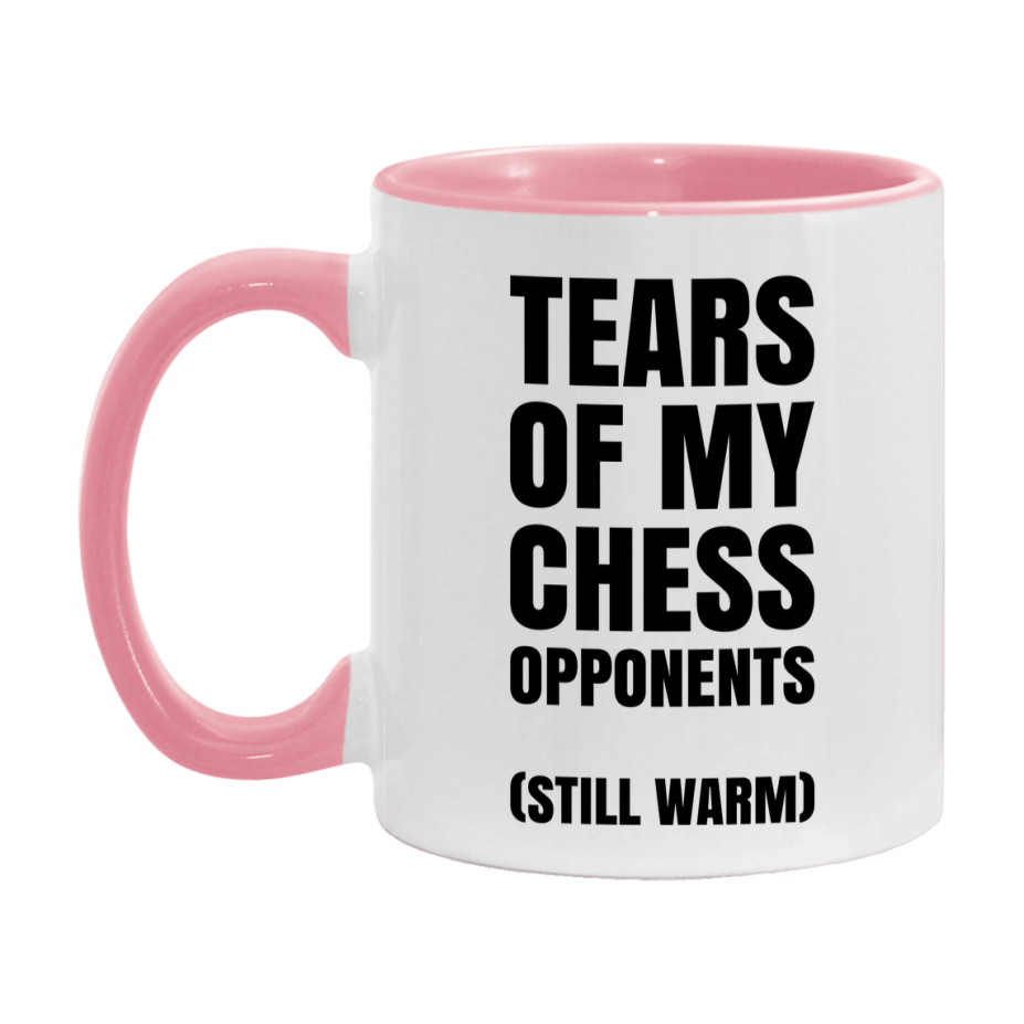 Board Game Gift – Tears Of My Chess Opponents Mug, 11Oz Or 15Oz White Ceramic Coffee Cup