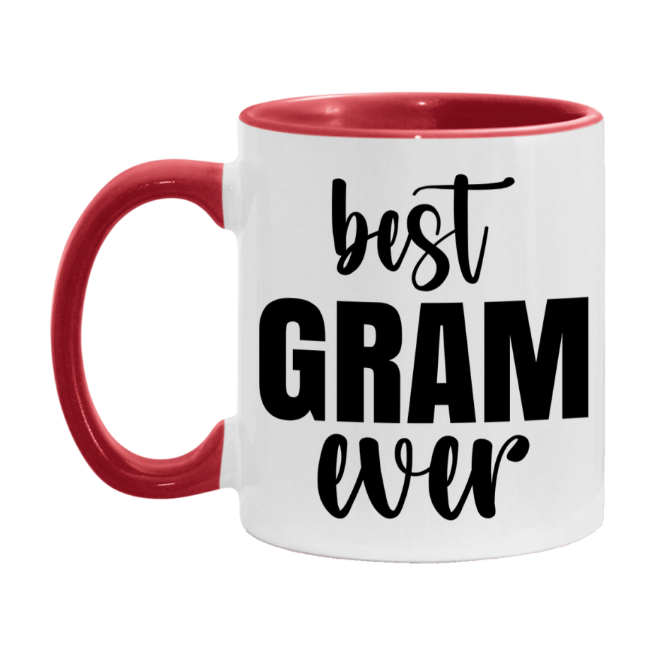 Best Gram Ever Mug, Mother's Day Gift, 11Oz Or 15Oz Ceramic Coffee Cup
