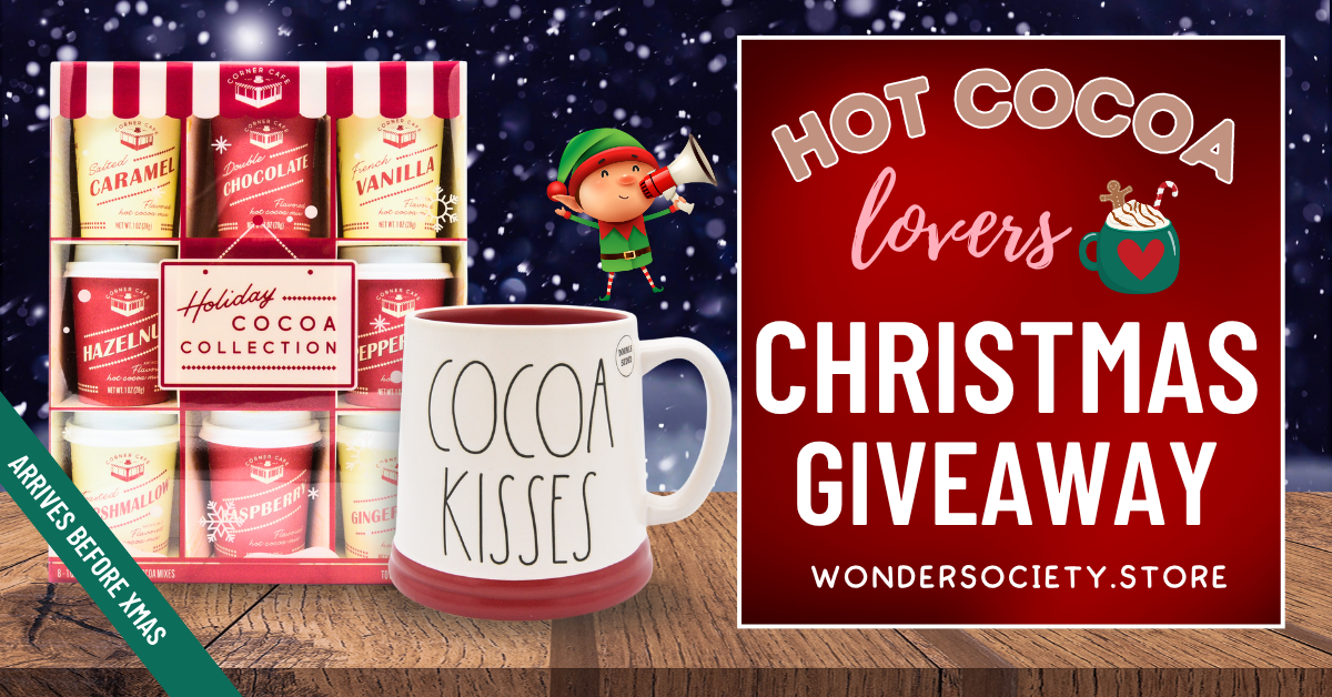 🎄 Hot Cocoa Lovers Christmas Giveaway – Win the Ultimate Cozy Cocoa Bundle!