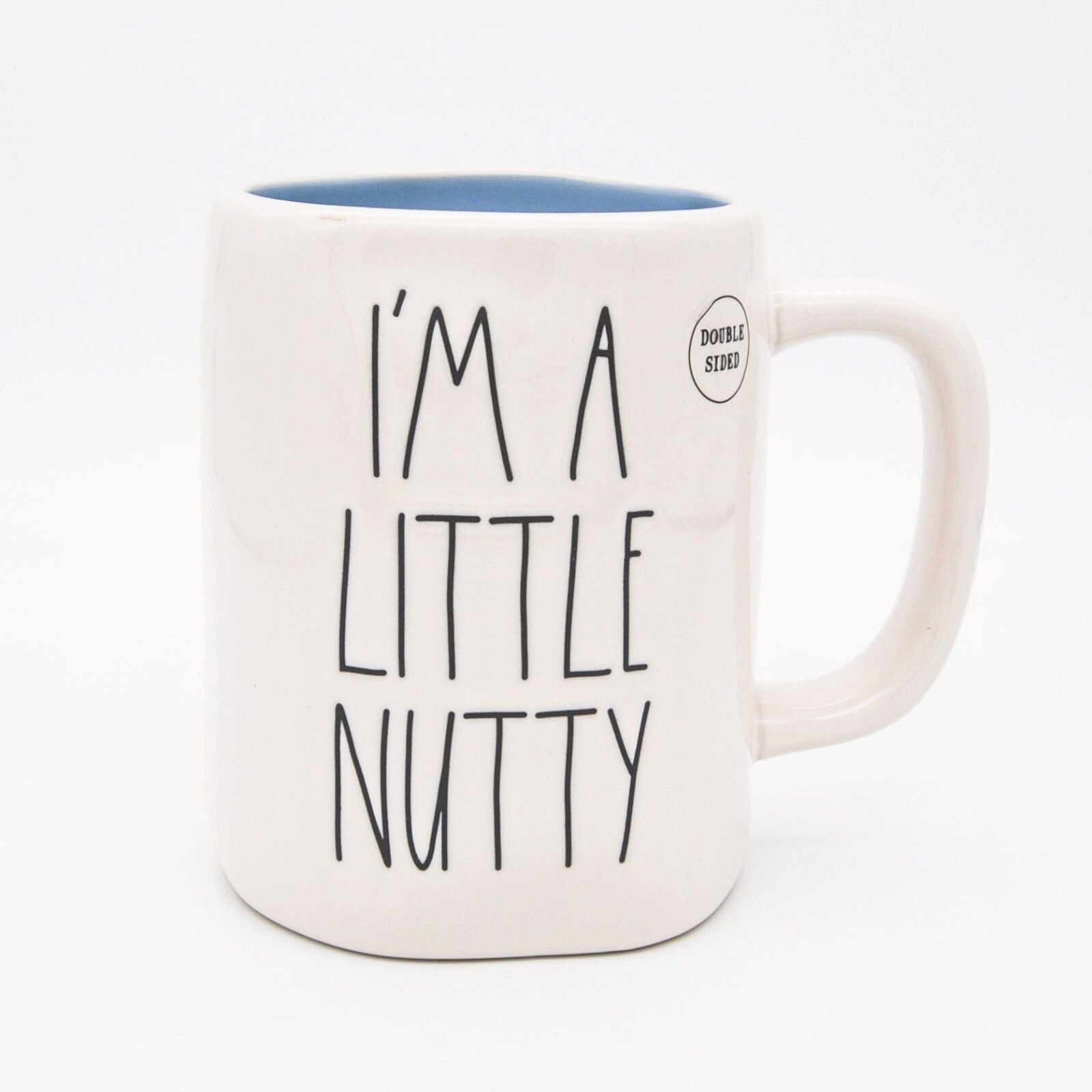 Rae Dunn Christmas Mug I'm A Little Nutty, Nutcracker Double-Sided 16oz Cup