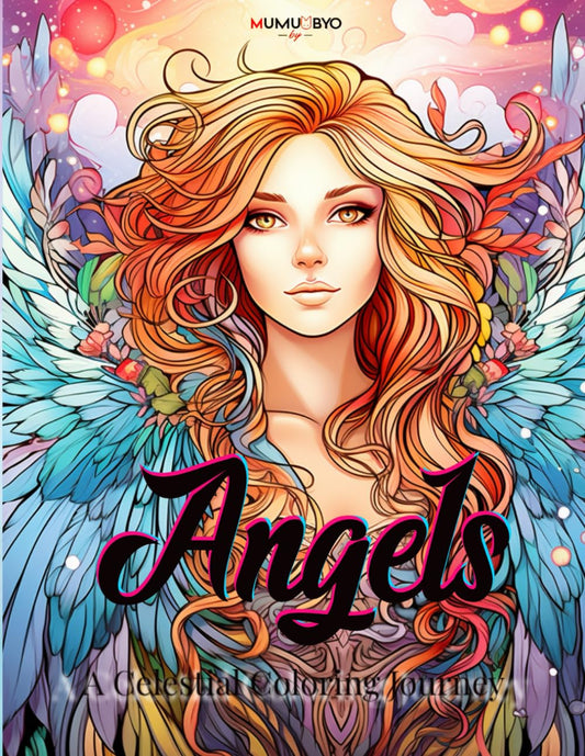 Angels: a Celestial Coloring Journey