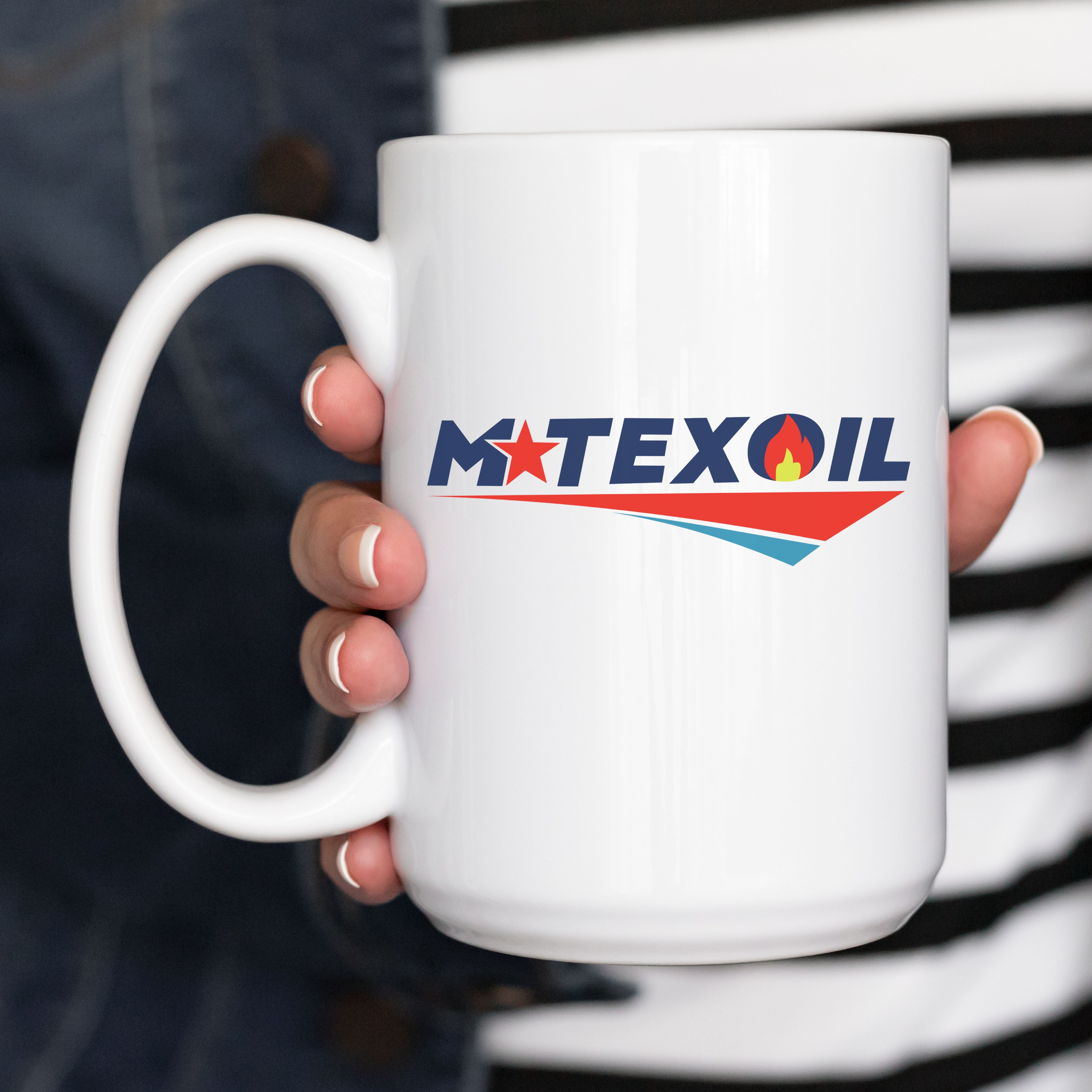 MTEX Oil Ceramic Mug, Oilfield TV Show Fan Coffee Mug 11oz or 15oz