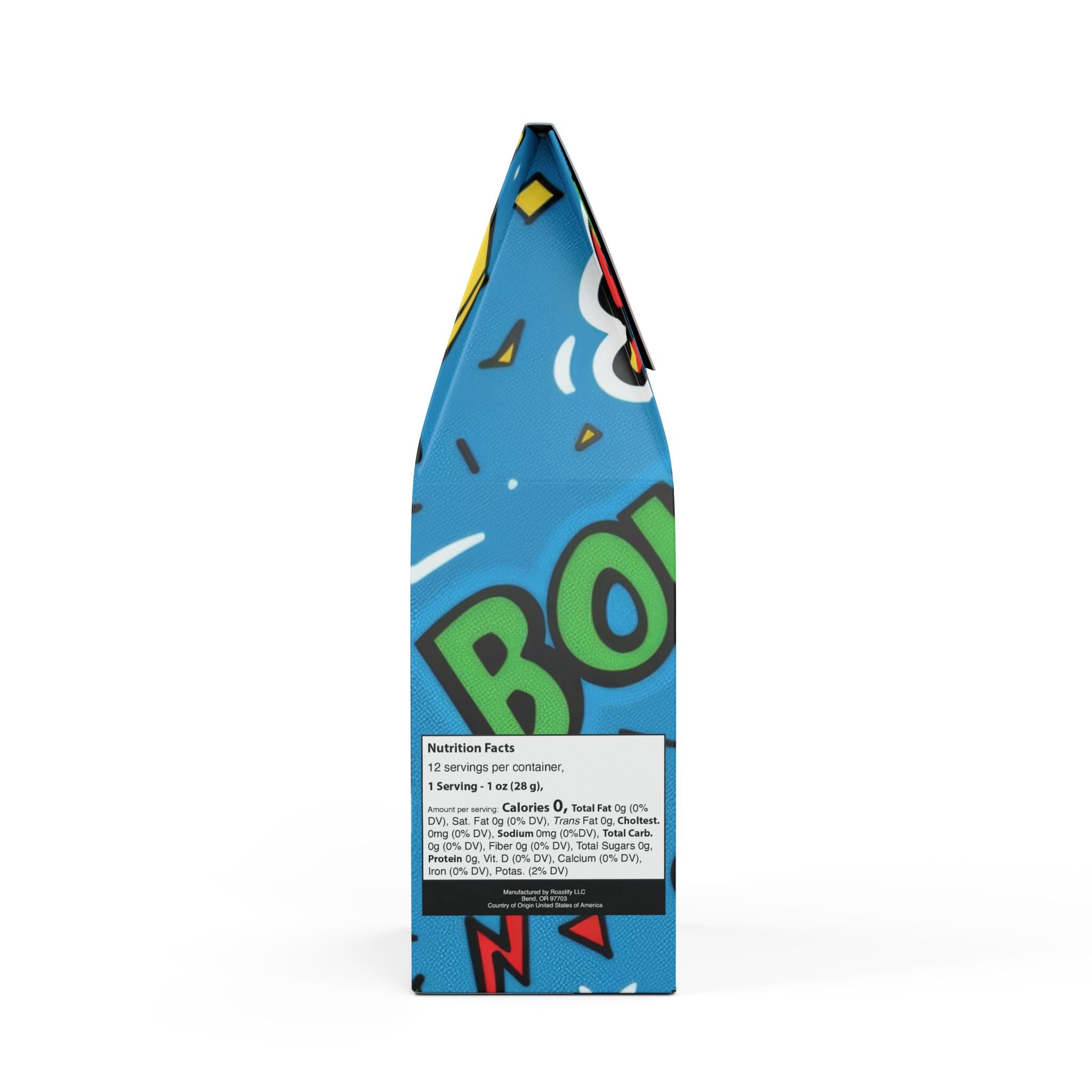 Morning Blend Coffee, Retro Comic Medium Roast, 12oz