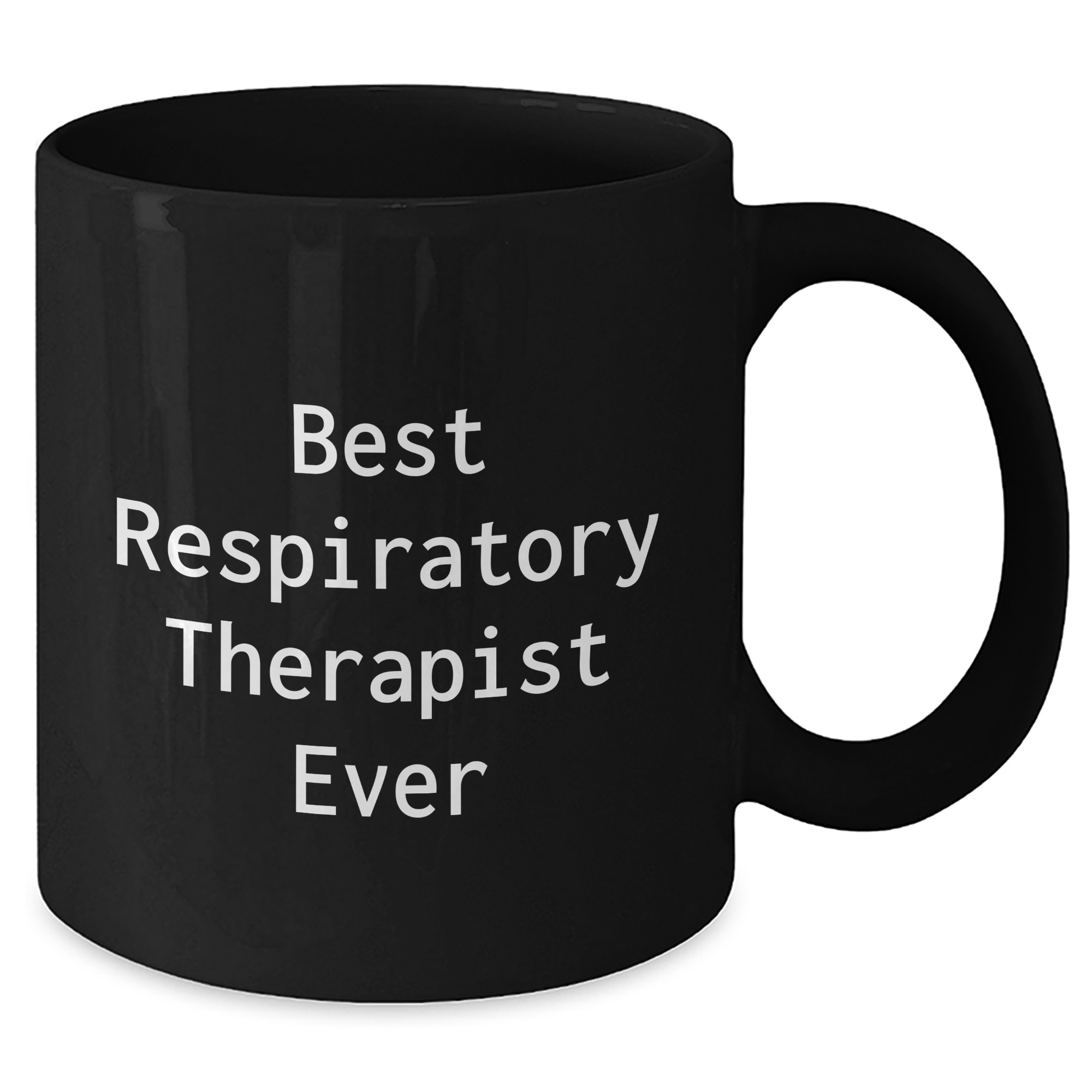 Respiratory Therapist Inspirational Gifts from Friends to Best Respiratory Therapist Ever, Black Coffee Mug for Graduation - Additional