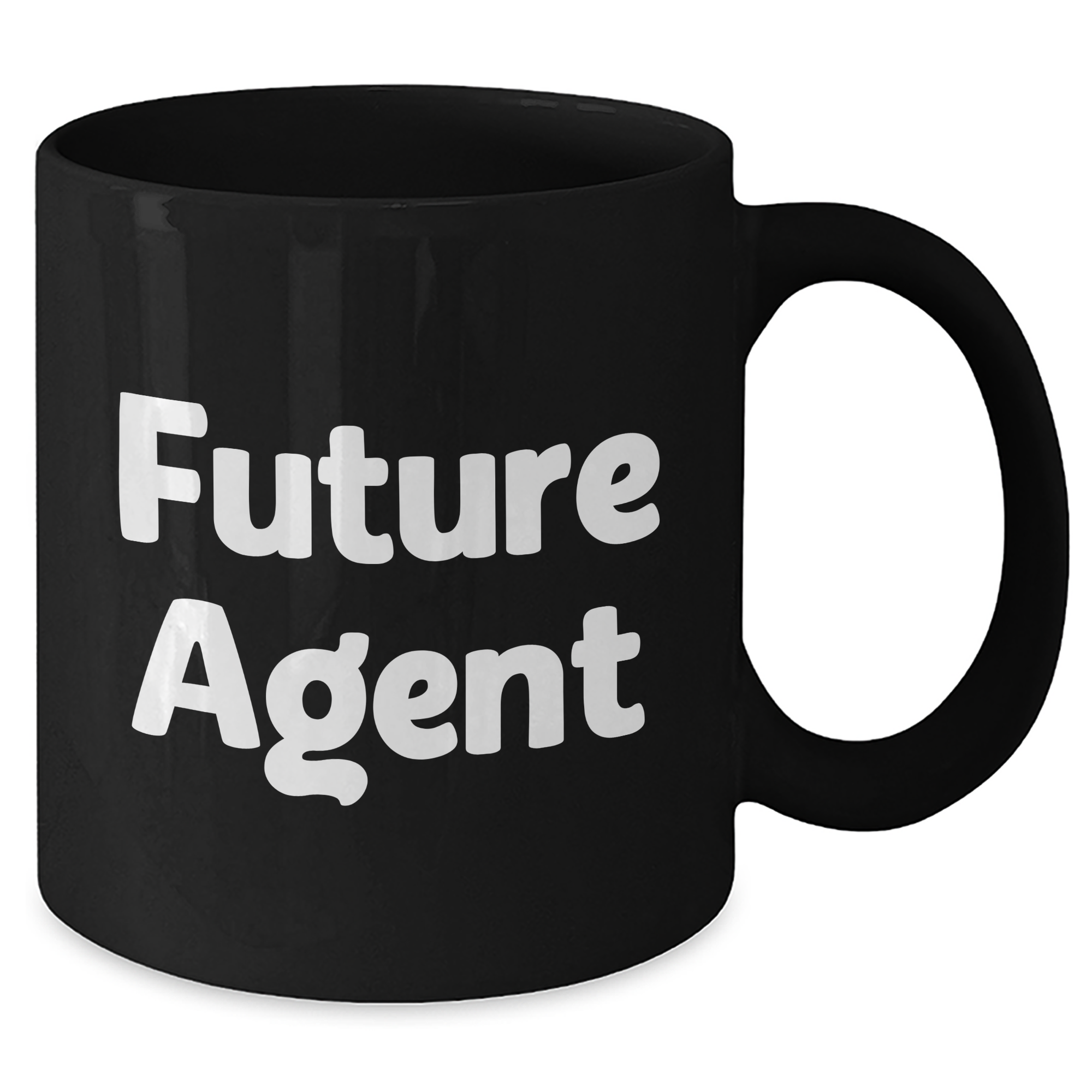 Funny Agent Future Quotes Black Coffee Mug Gifts from Family for Mother's Day - Additional