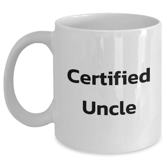 Funny Uncle Gifts - White Coffee Mug for Father's Day from Family - Main