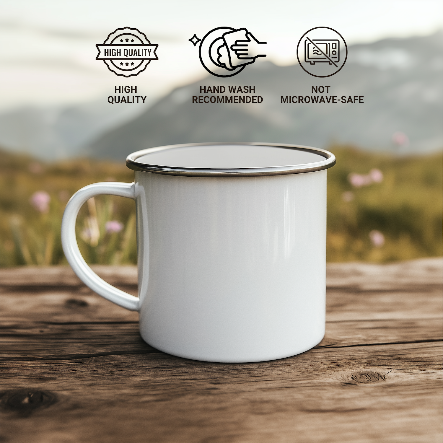 Funny Advisor Gifts, Camping Mug for Mother's Day, 'I Became An Advisor For The Money And Fame', Unique Gifts from Family to Advisor, 12 oz Stainless Steel with Enamel Finish - Image 4