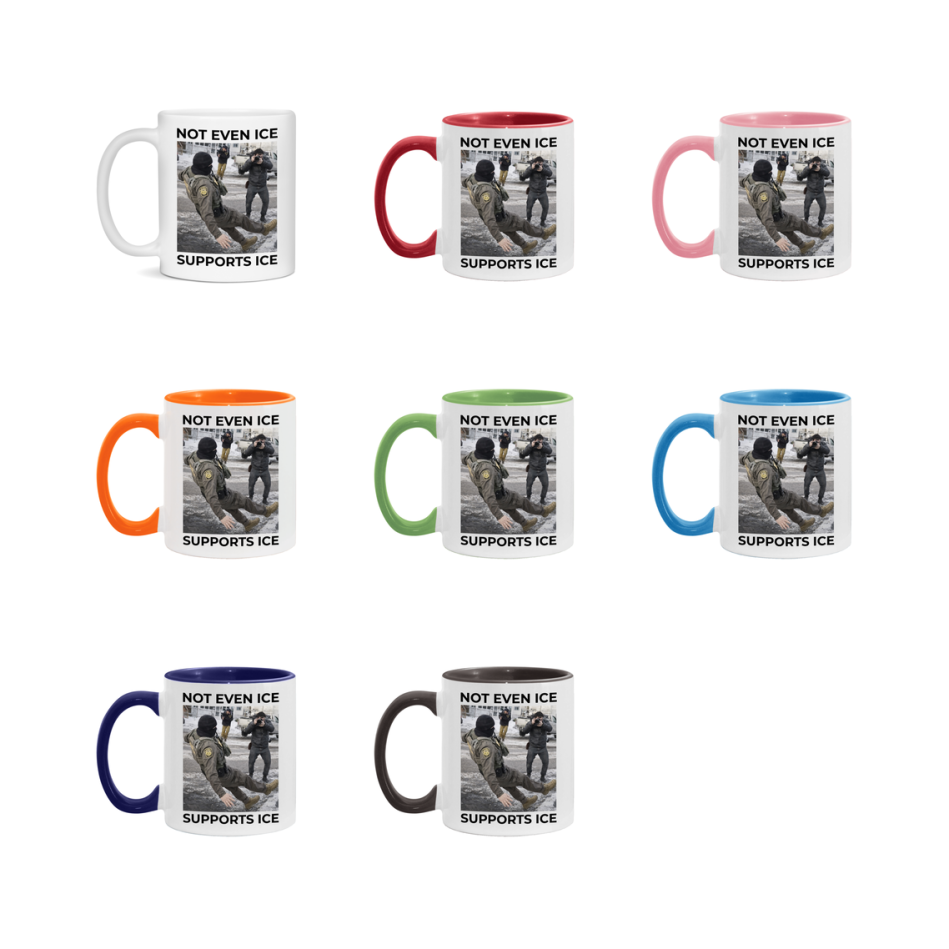 Viral Anti Ice Meme Mug, Pro Immigration Social Justice Coffee Mug