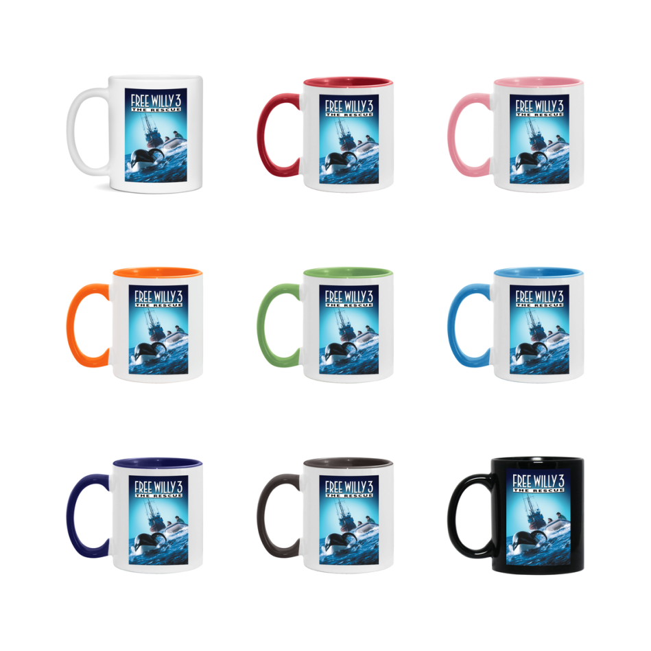 90S Movie Mug Free Willy 3 The Rescue (1997