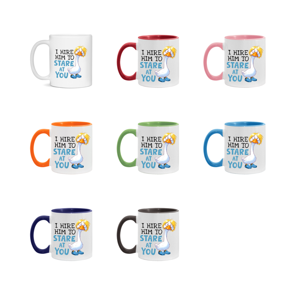 Silly Goose Mug, Funny Goose Coffee Mug, 11Oz Or 15Oz Ceramic Cup