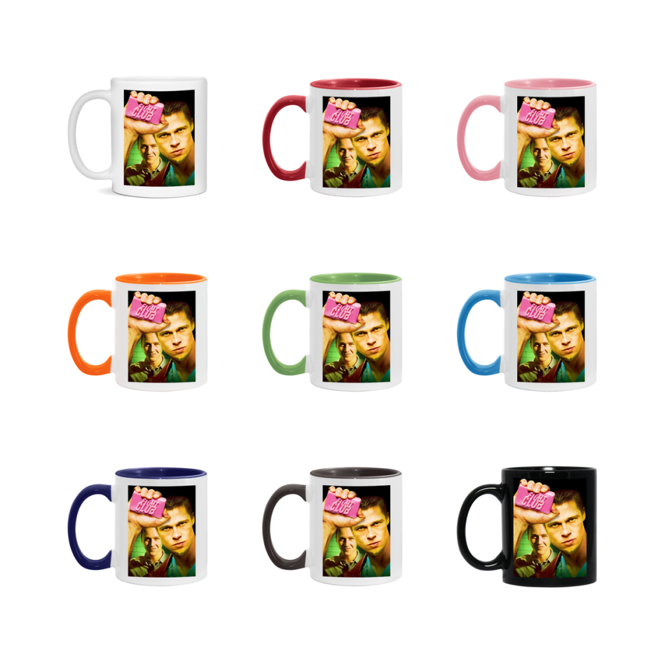 90S Movie Mug Fight Club (1999