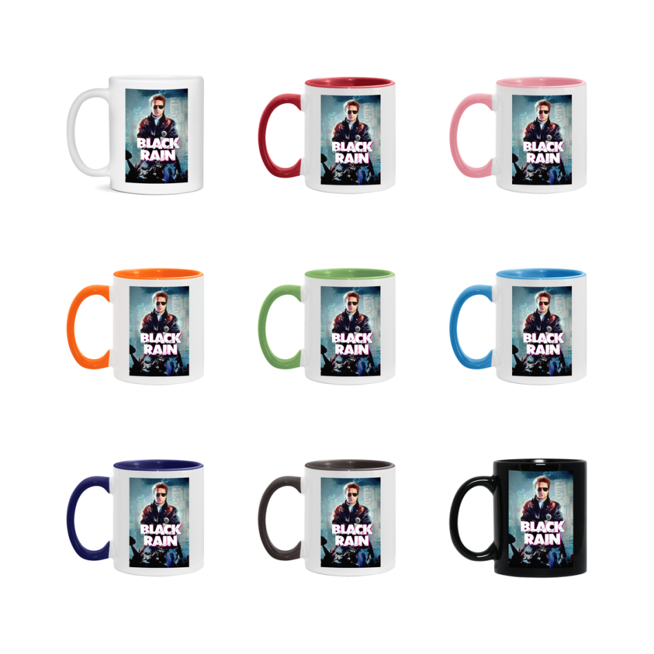 80S Movie Mug Black Rain (1989