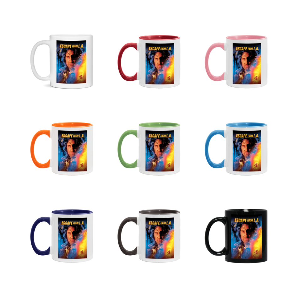 90S Movie Mug Escape From L.a. (1996