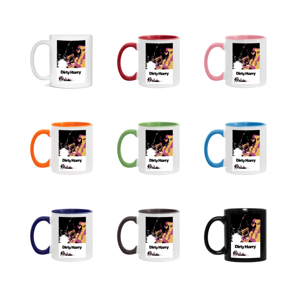 70S Movie Mug Dirty Harry (1971