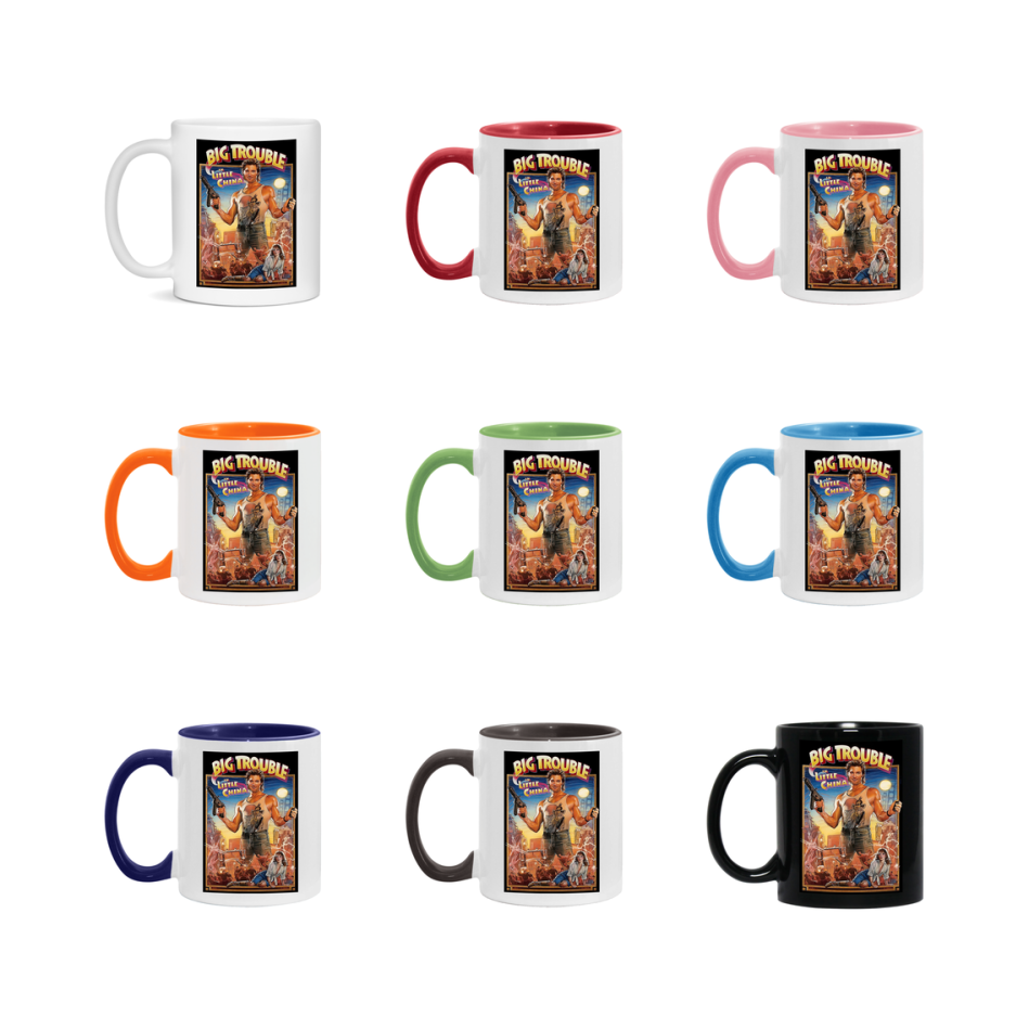 80S Movie Mug Big Trouble In Little China (1986
