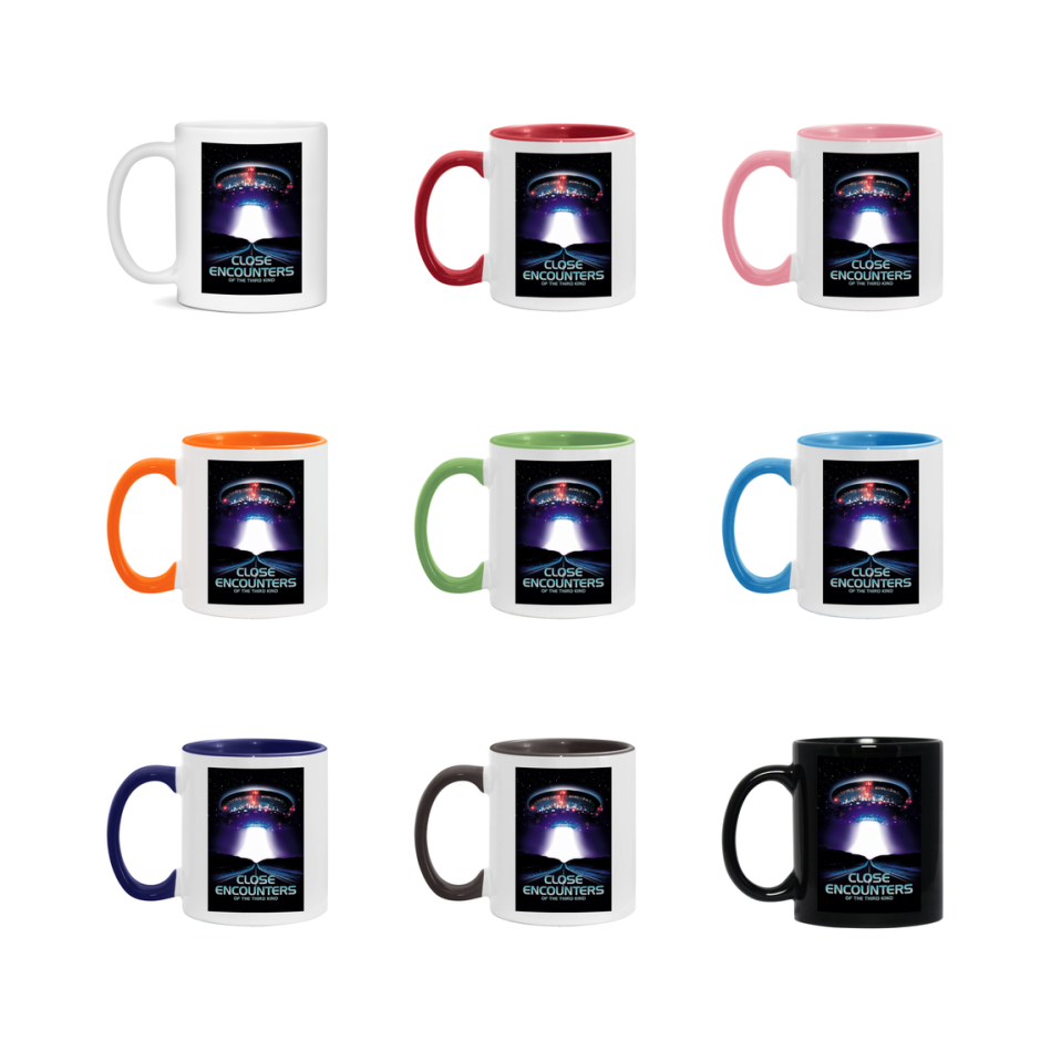 70S Movie Mug Close Encounters Of The Third Kind (1977