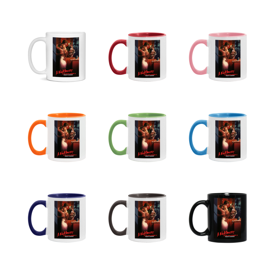 80S Movie Mug A Nightmare On Elm Street Part 2 Freddy S Revenge (1985