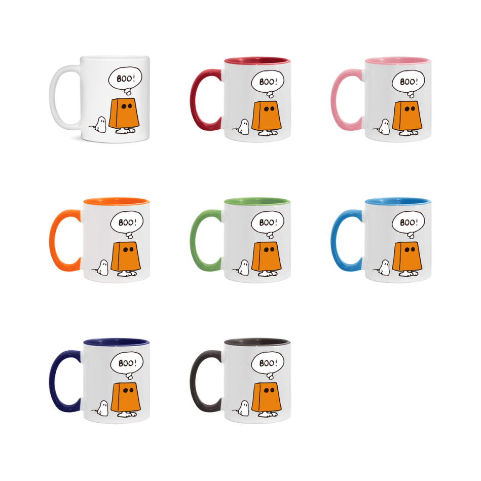 Peanuts Snoopy Halloween Mug, Snoopy Coffee Cup, Cute Halloween Coffee Mug, 11Oz Or 15Oz Ceramic
