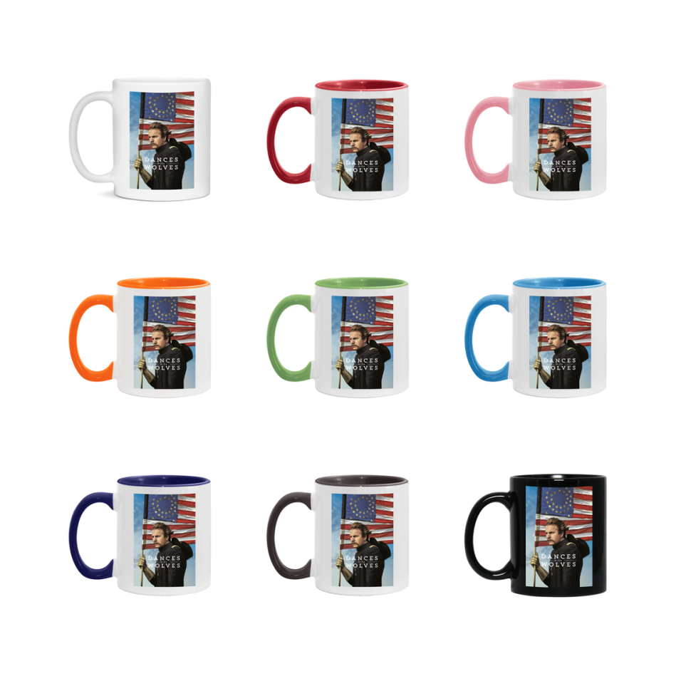 90S Movie Mug Dances With Wolves (1990