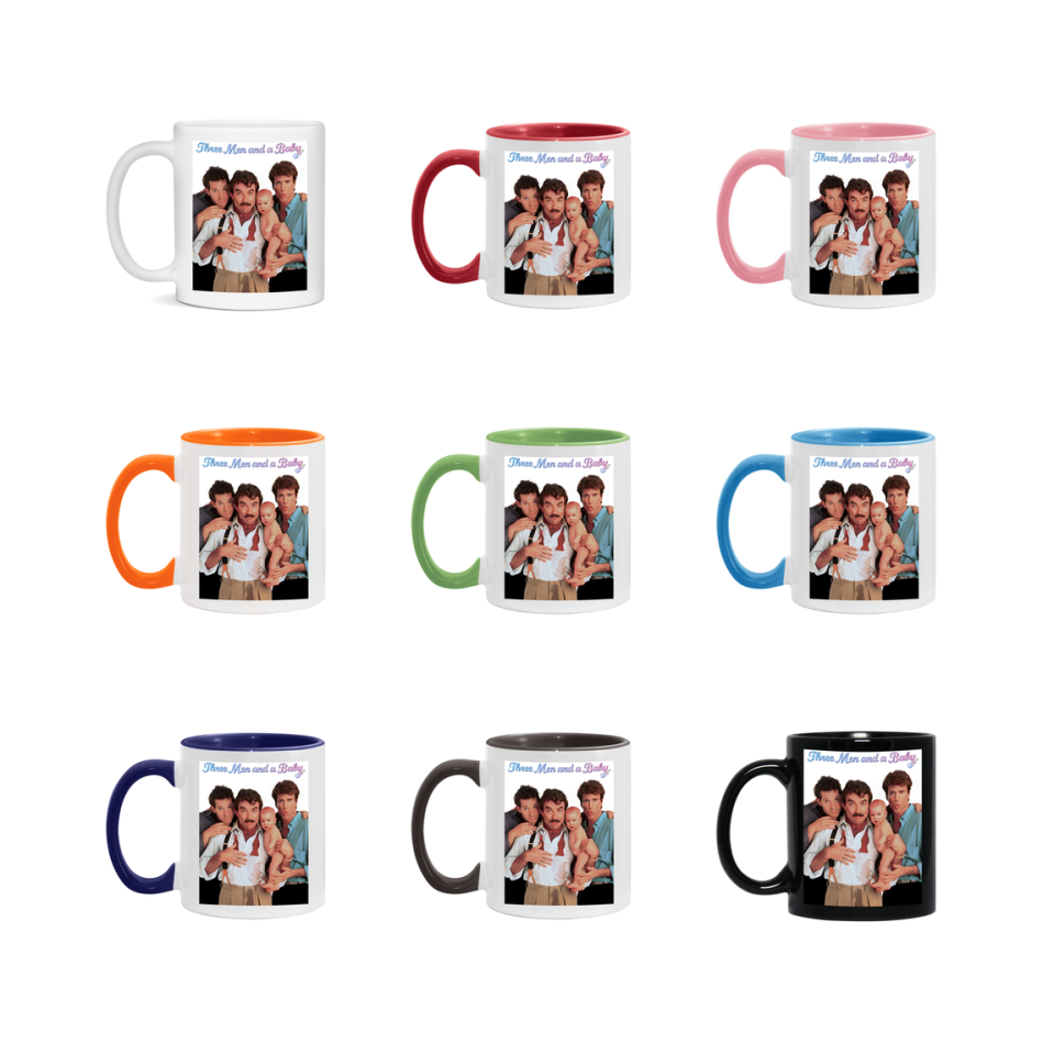80S Movie Mug 3 Men And A Baby (1987