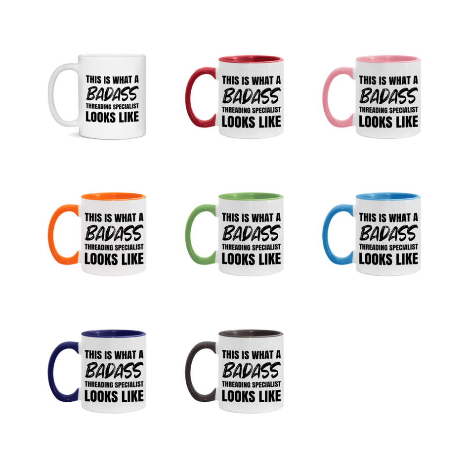 Threading Specialist Gifts For Women, Threading Specialist 11Oz Or 15Oz Ceramic Coffee Mug, Funny Novelty Gift For Threading Specialist