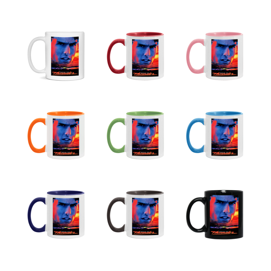 90S Movie Mug Days Of Thunder (1990
