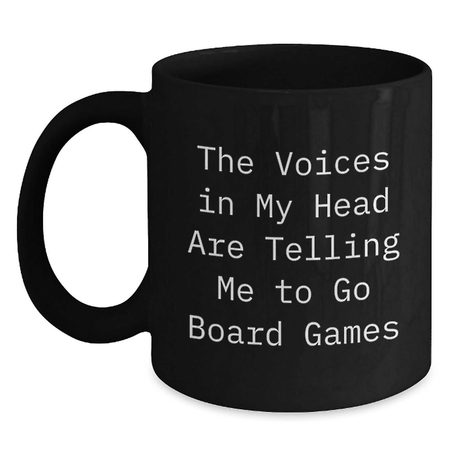 Funny Board Games Gifts from Friends for Board Games Enthusiasts, Inspirational Black Coffee Mug for Birthday - Main
