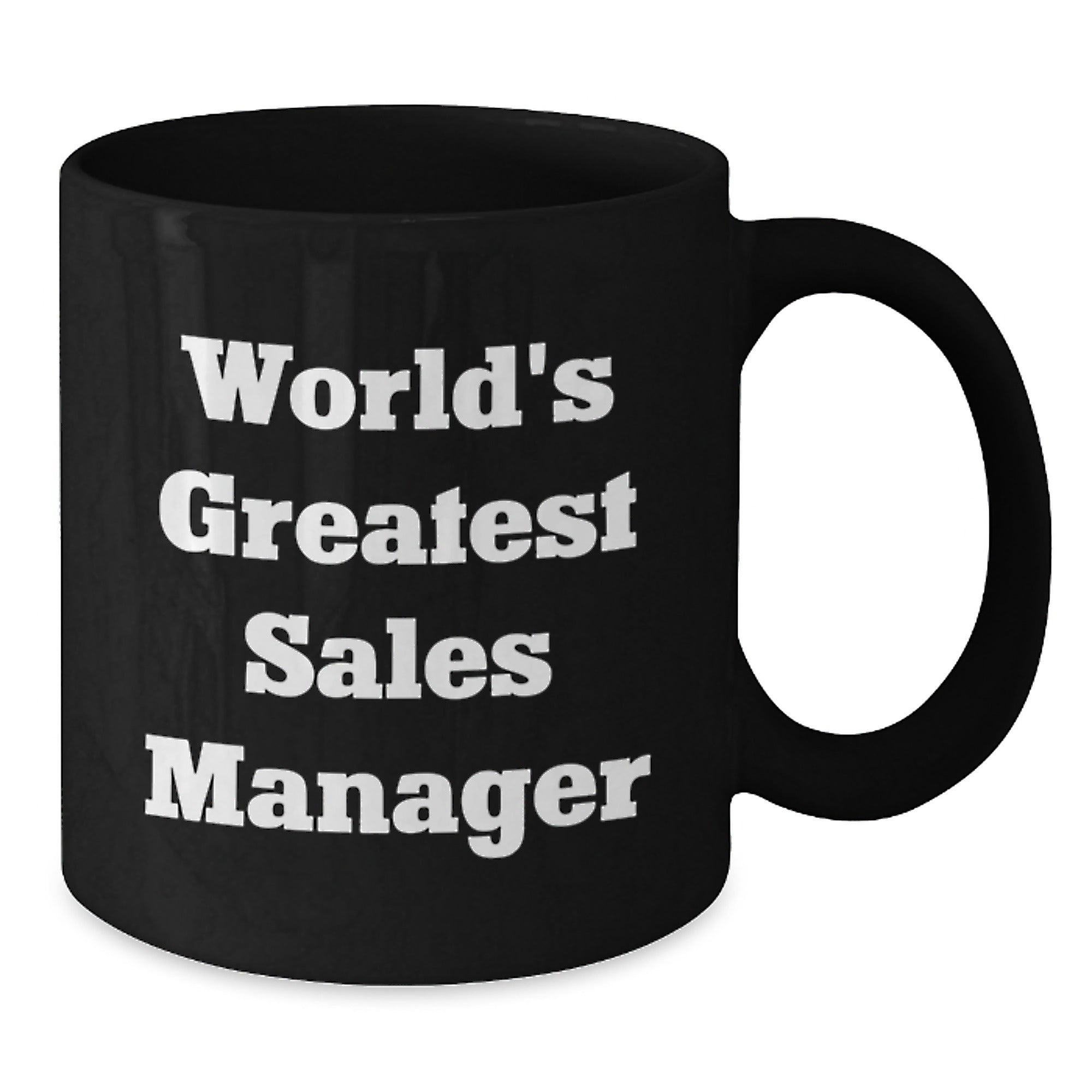 Birthday Gift for Her – World's Greatest Sales Manager Mug Present - Additional