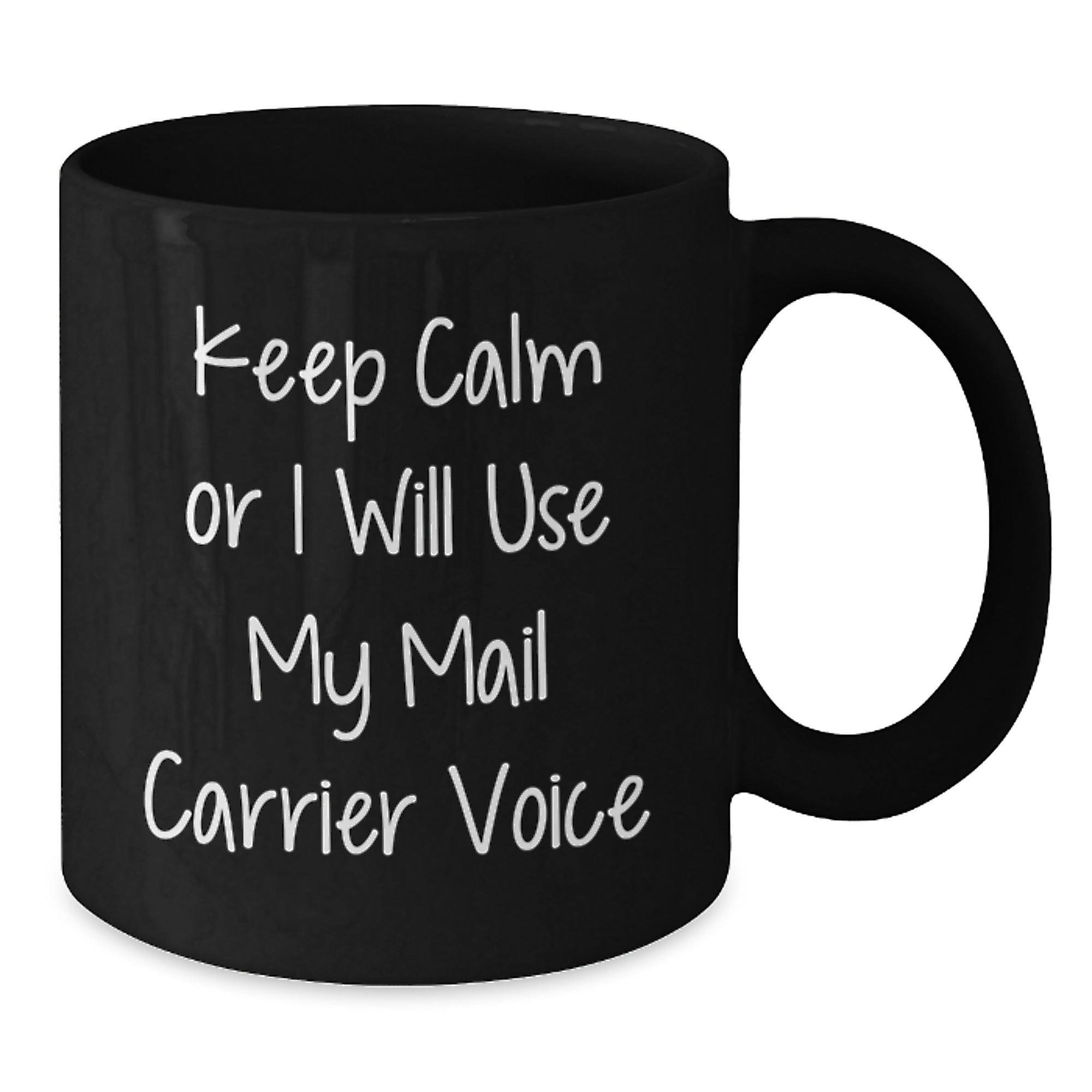 Funny Mail Carrier Black Coffee Mugs Gifts for Mail Carrier Graduation Unique Keepsakes from Friends Family or Coworkers - Additional