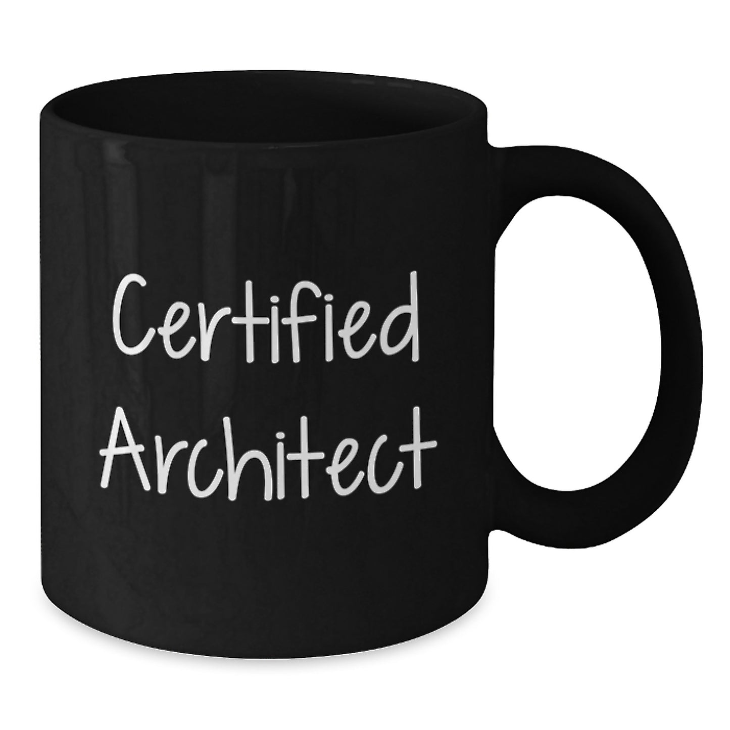 Funny Architect Gifts from Friends for Graduation with Black Coffee Mug - 'You're a-maze-ing'! - Additional