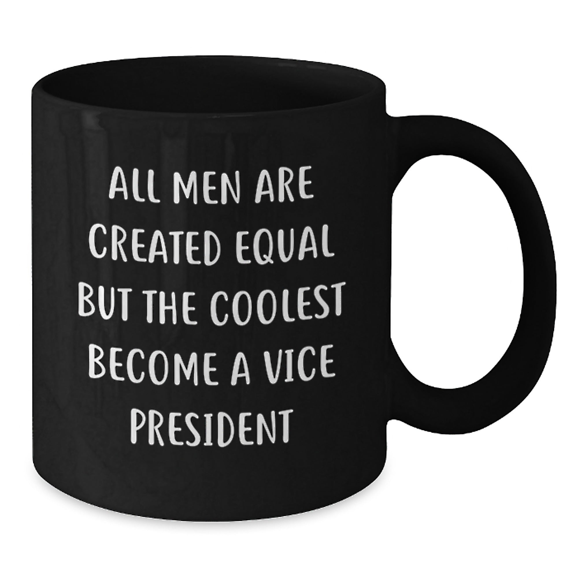 Birthday Gift Vice President Black Coffee Mug for Her Present - Additional