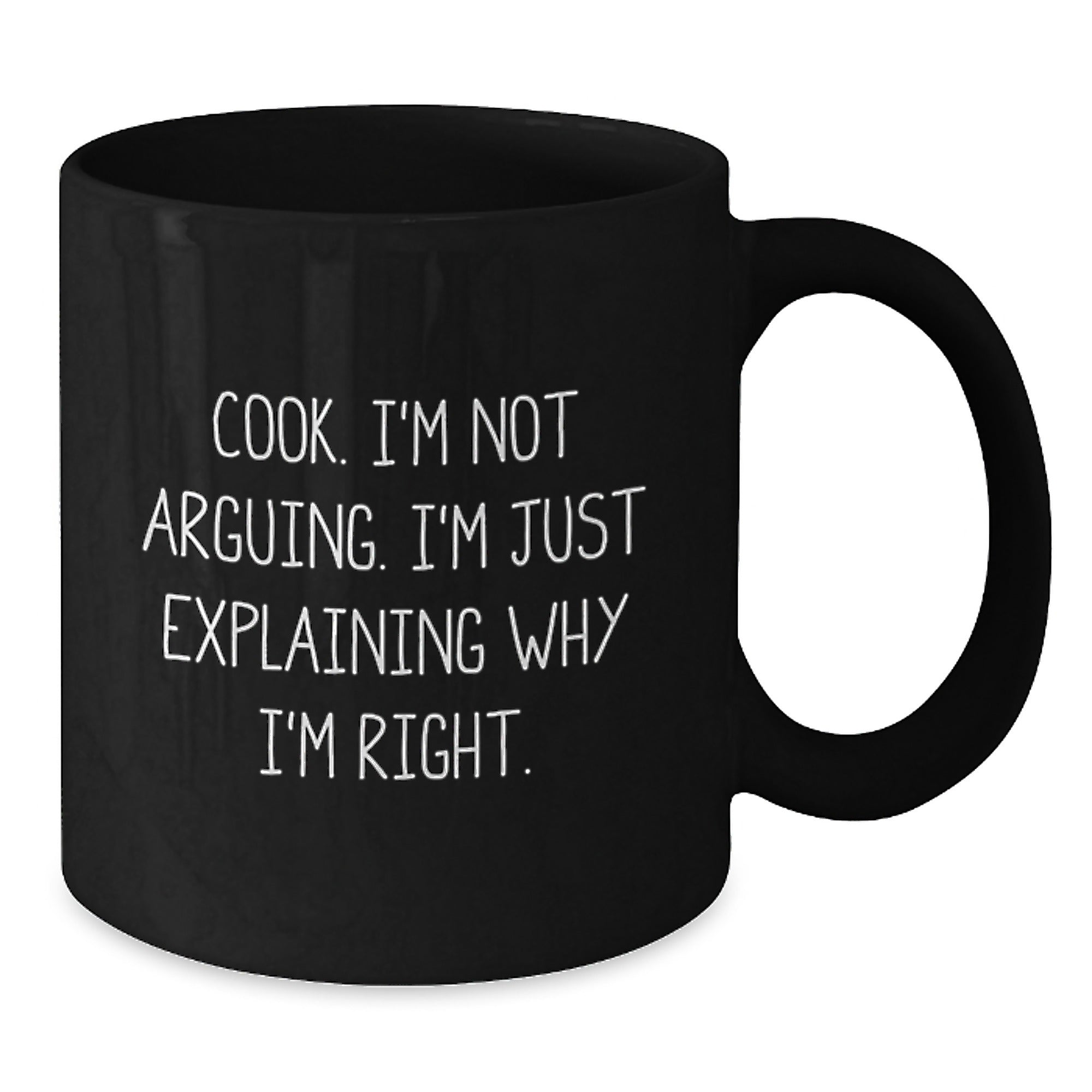 Funny Cook Black Coffee Mugs for Graduation Unique Gifts from Friends, Family, or Coworkers to Cook Enthusiasts, Men, Women, or Family Members - Additional