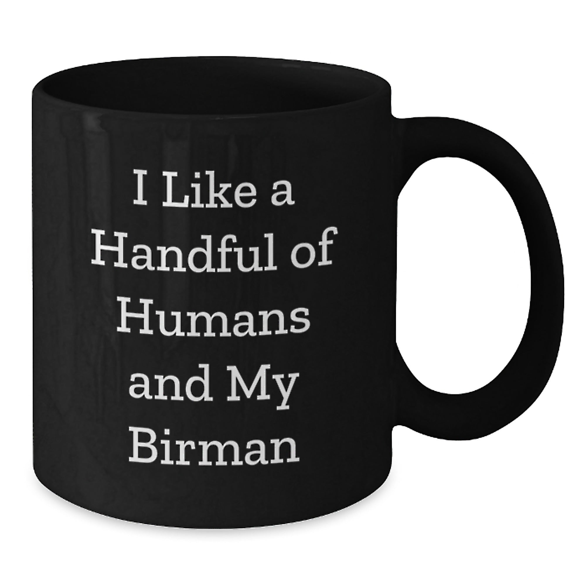 Funny Birman Cat Lover Gifts from Family for Christmas Unique Mugs Black Coffee Birman Cat Enthusiast Mug - Additional