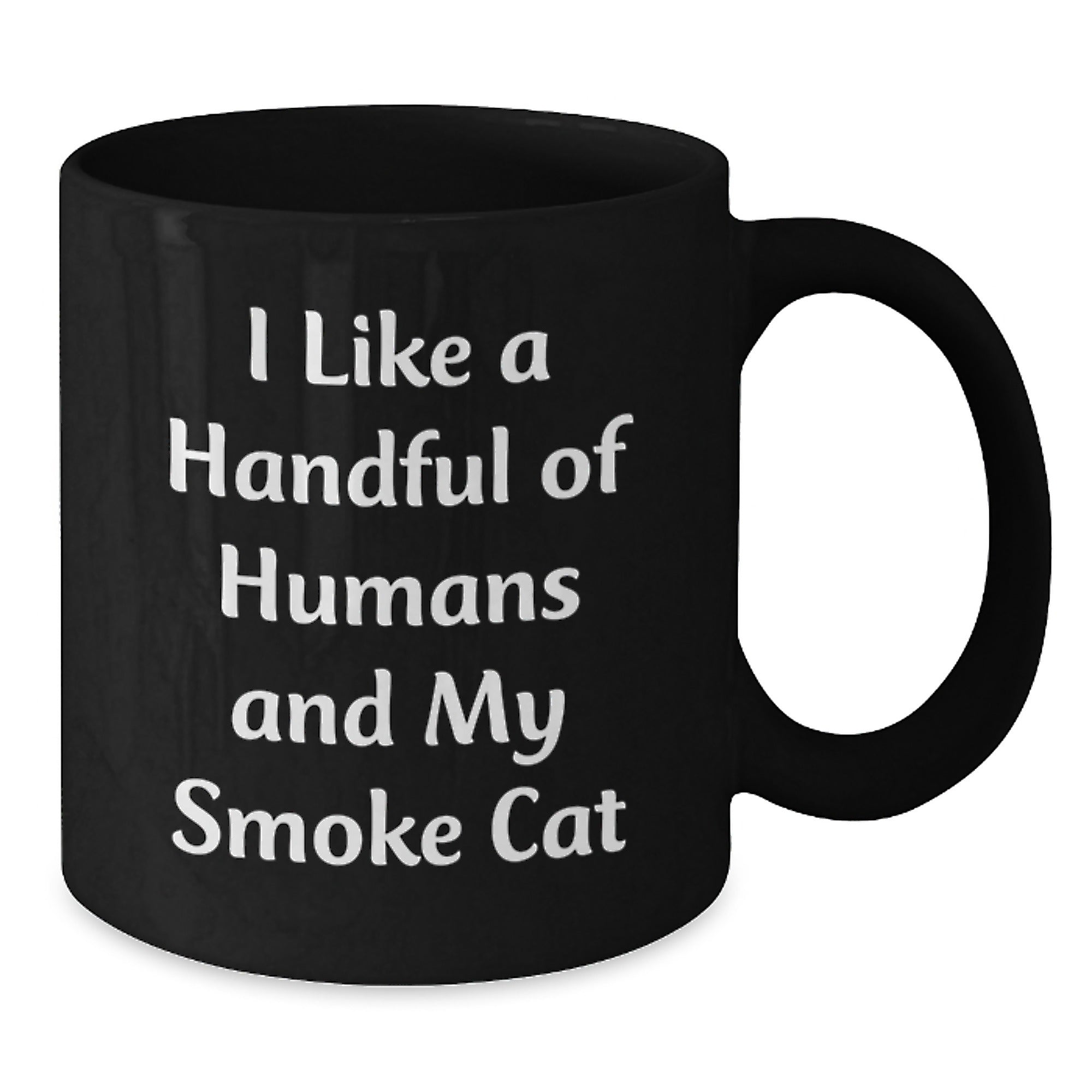 Funny Smoke Cat Black Coffee Mugs Gifts from Friends and Family for Men and Women on Christmas Unique Morning - Additional