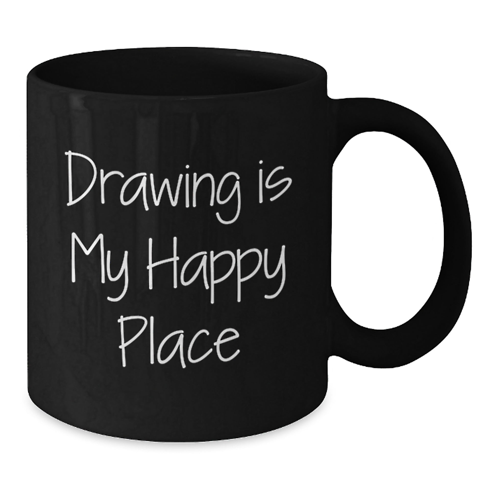 Drawing Gift for Him - Keepsake Coffee Mug with Relaxed Saying - Additional