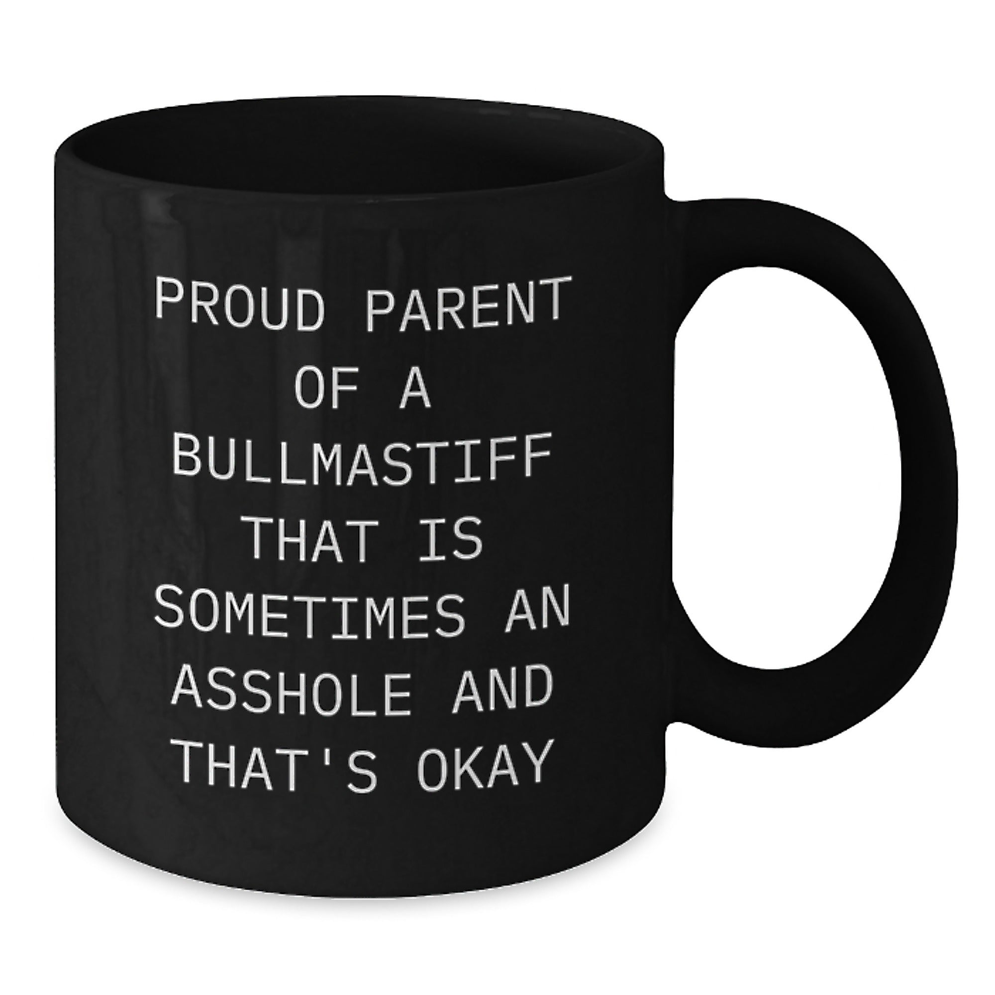 Bullmastiff Keepsake Mug for Him Birthday Gift – Proud Parent Quote - Additional