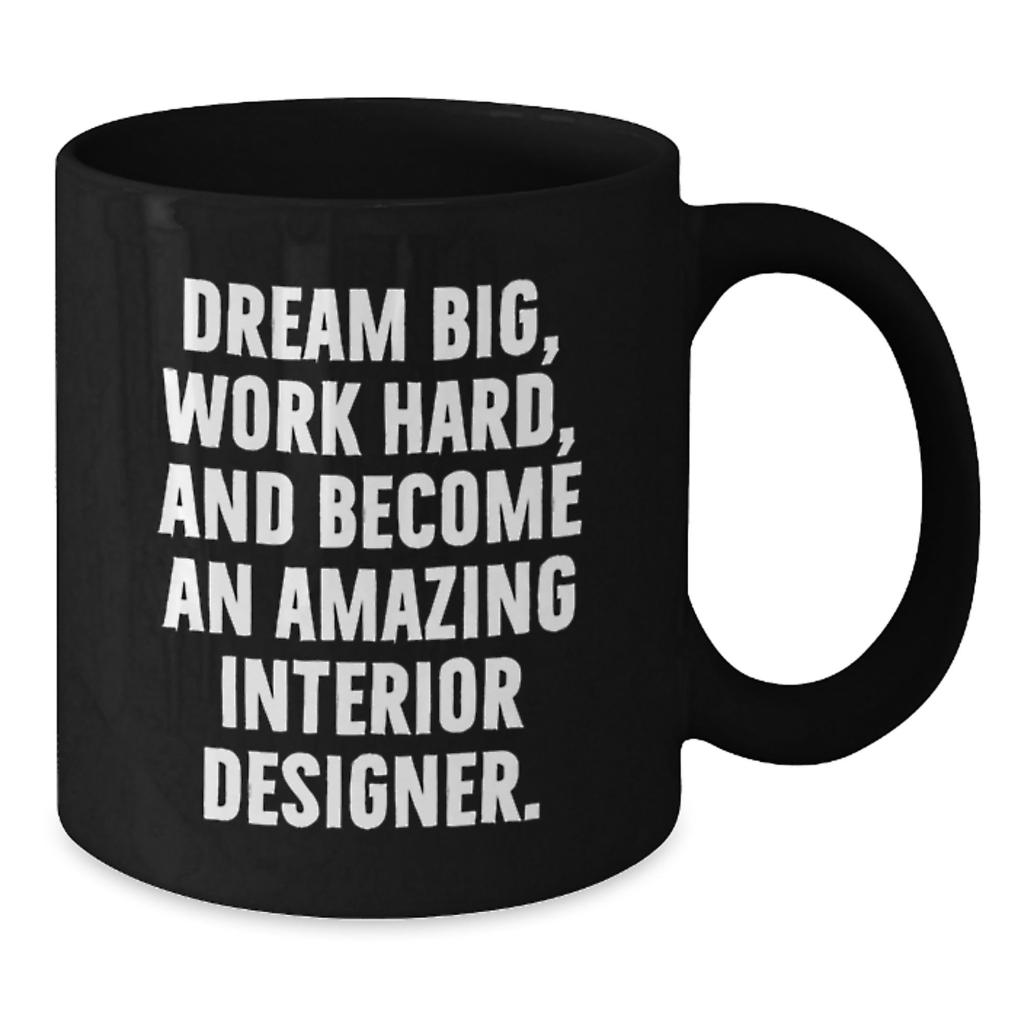 Funny Interior Designer Gifts from Friends, Unique Black Coffee Mug with Inspirational Quote for the Woman in Your Life, Christmas Unique Gift Ideas for Interior Designers - Additional