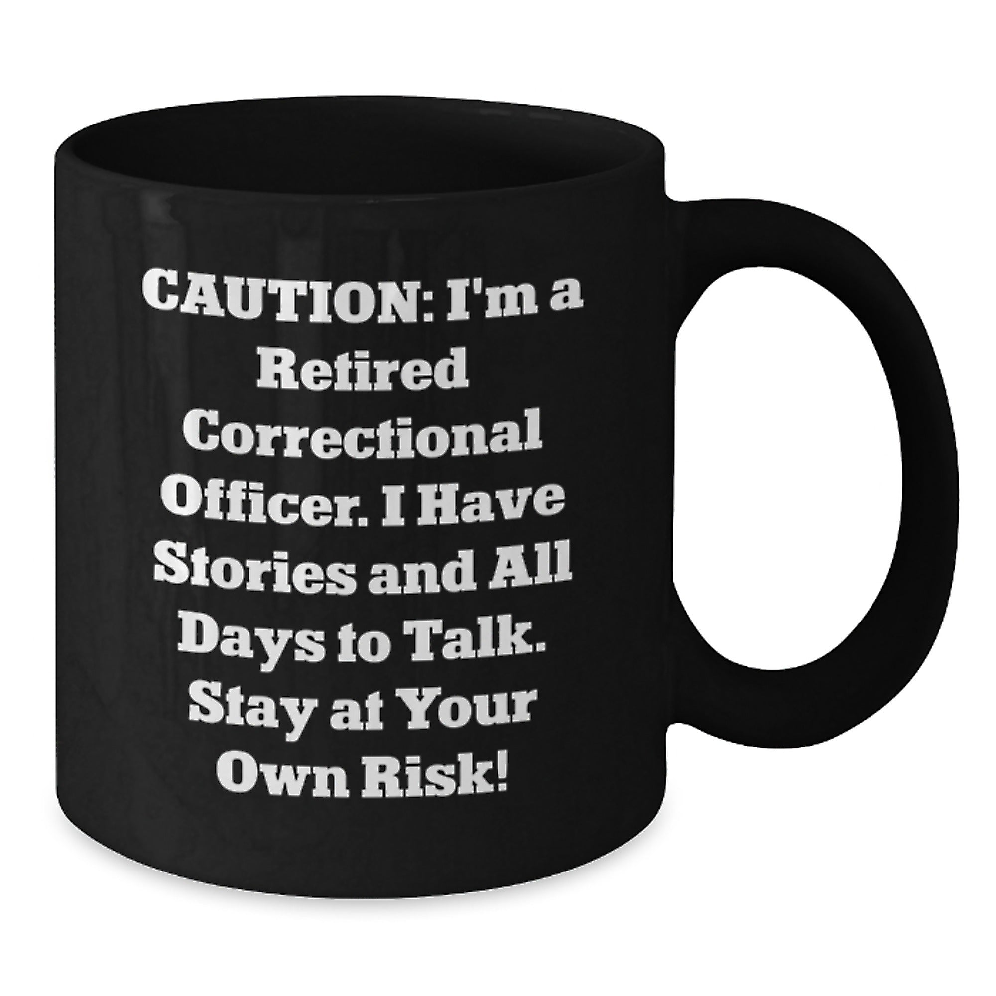 Funny Gifts from Men to Correctional Officer Friends on Birthday Unique - Additional