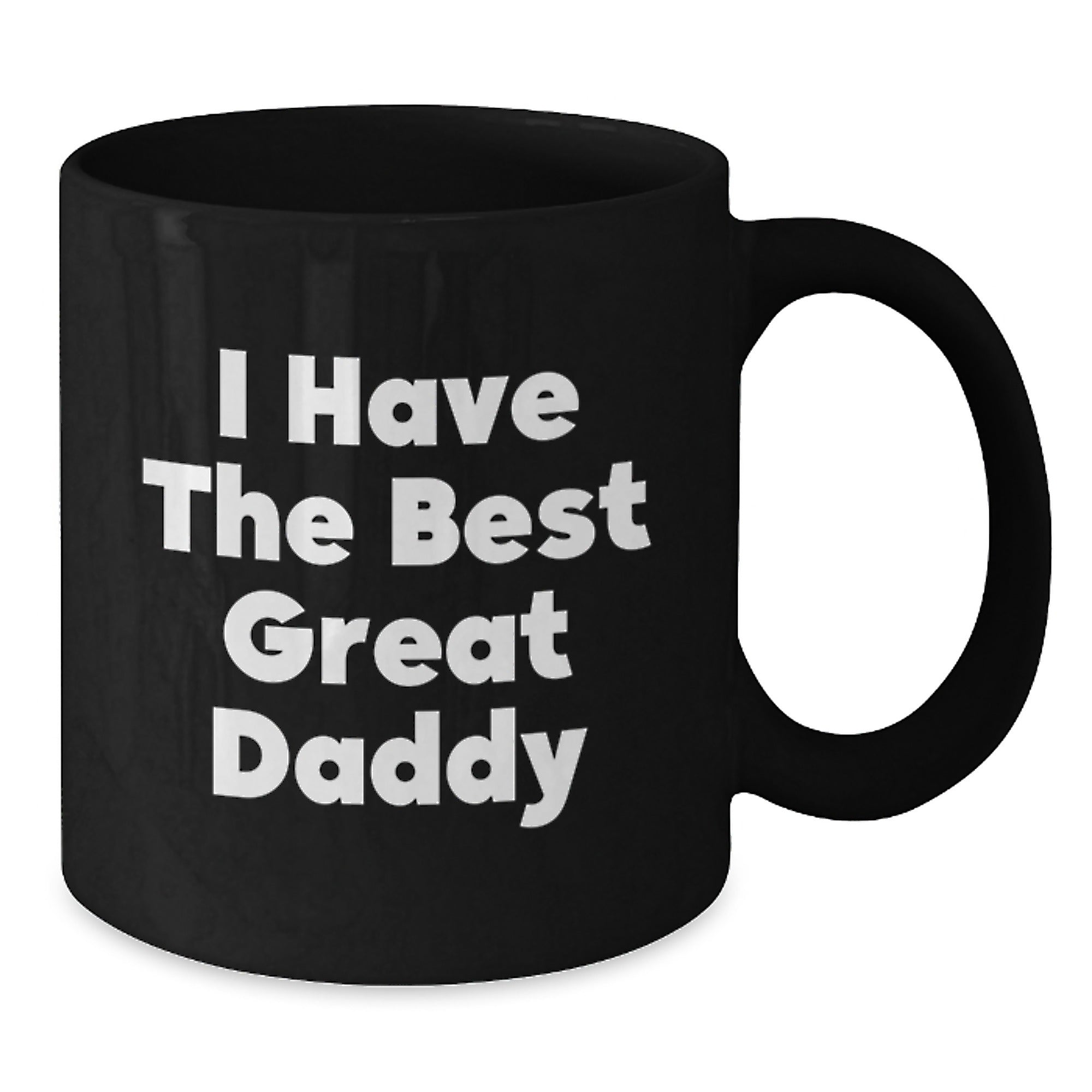 Daddy Keepsake Black Coffee Mug Birthday Gift for Him with Love - Additional