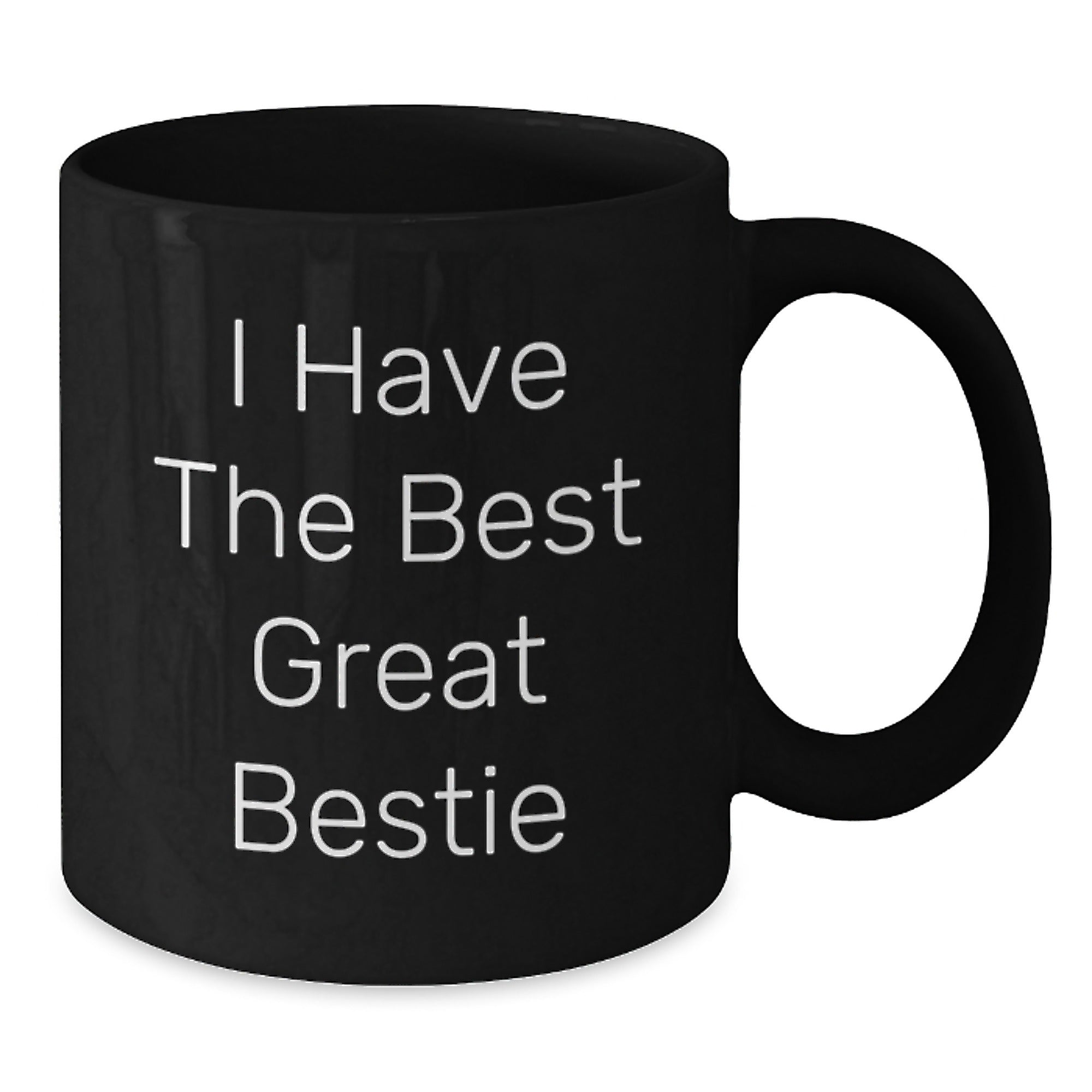 Bestie Keepsake Black Coffee Mug for Him 11oz Ceramic Birthday Gift - Additional