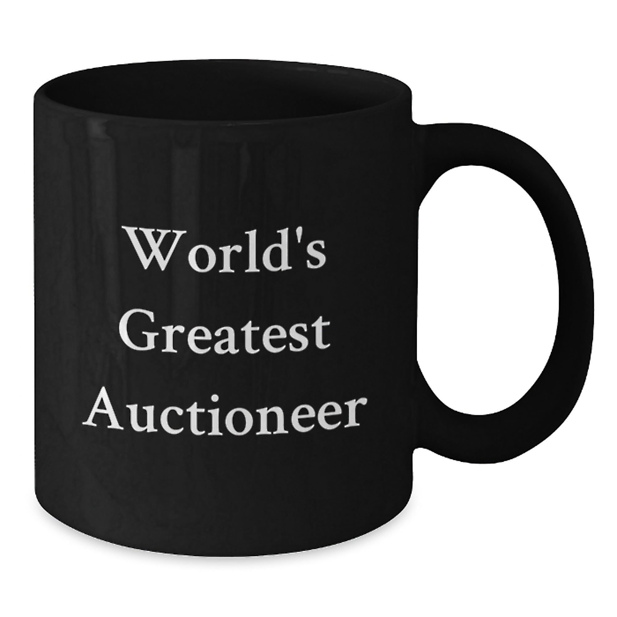 World's Greatest Auctioneer Novelty Mug – Birthday Gift for Friends - Additional