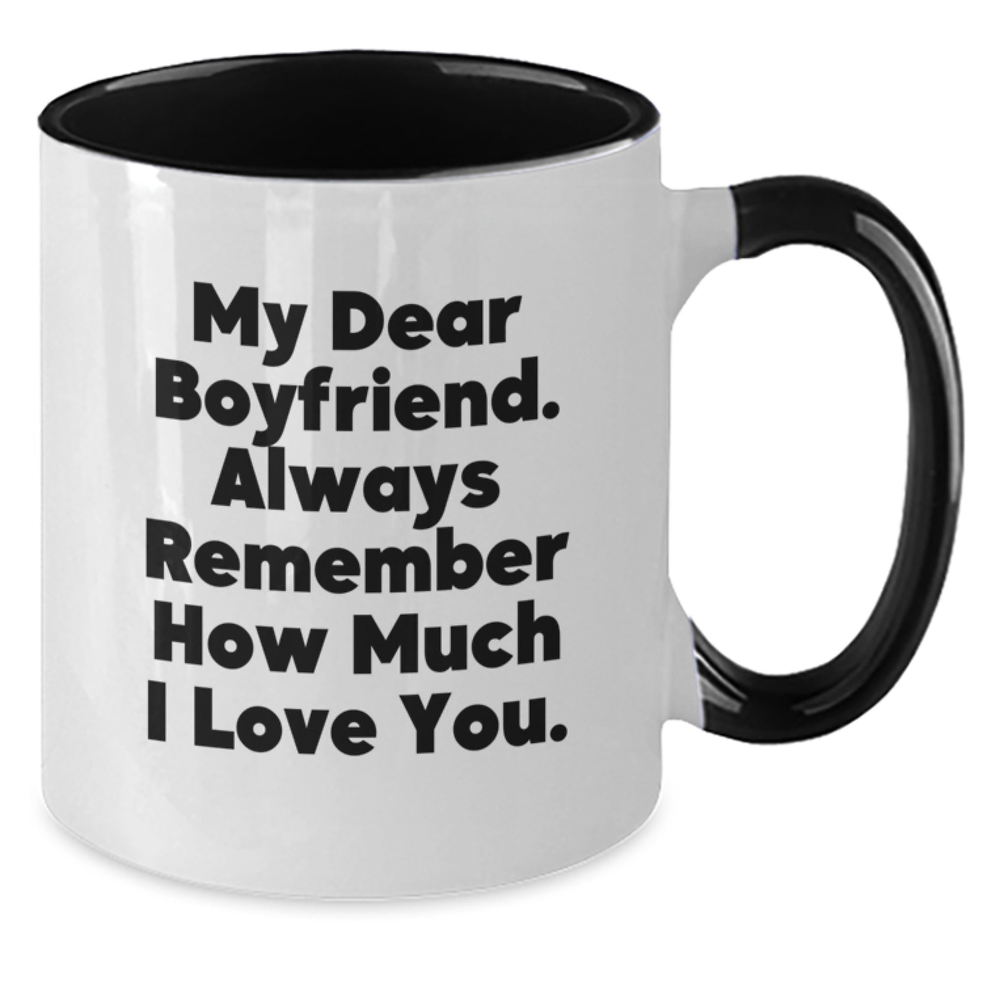 Boyfriend Two Tone Coffee Mug Idea for Coworkers Birthday Gift - Additional