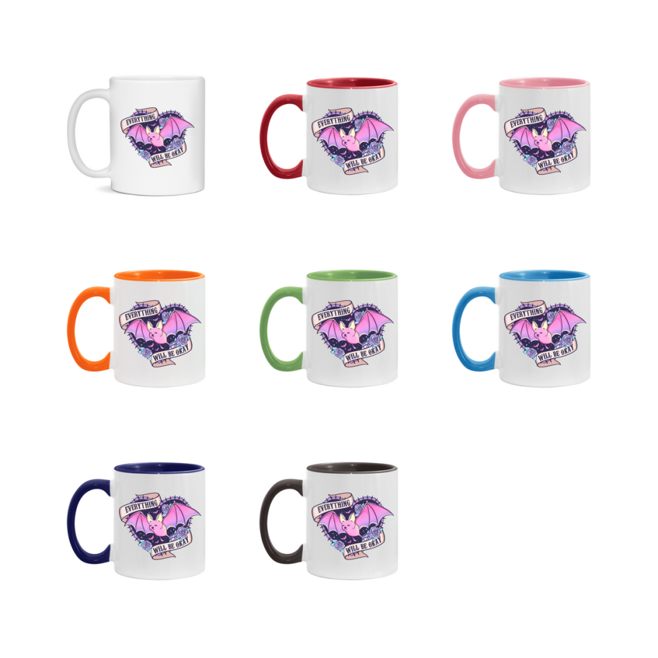 Funny Halloween Coffee Mug, White Ceramic Halloween Coffee Cup 11Oz Or 15Oz