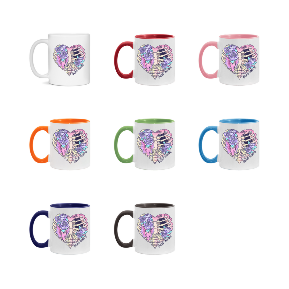Funny Halloween Coffee Mug, White Ceramic Halloween Coffee Cup 11Oz Or 15Oz