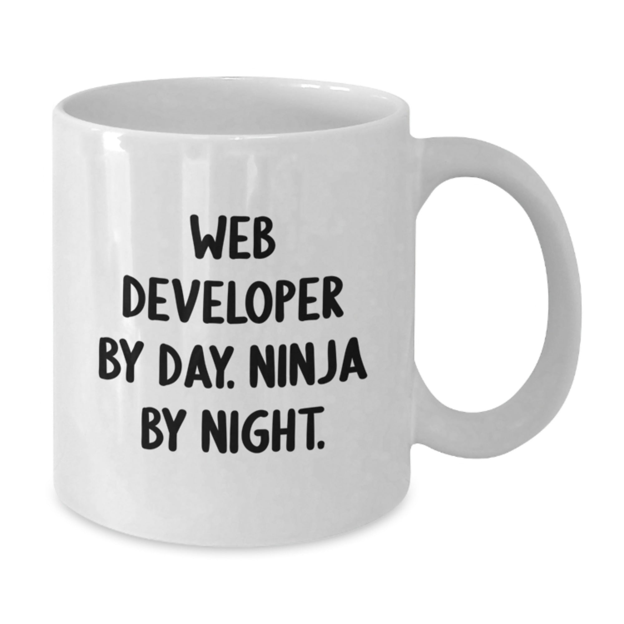 Web Developer Keepsake Mug for Him Birthday Gift White 11oz Ceramic - Additional