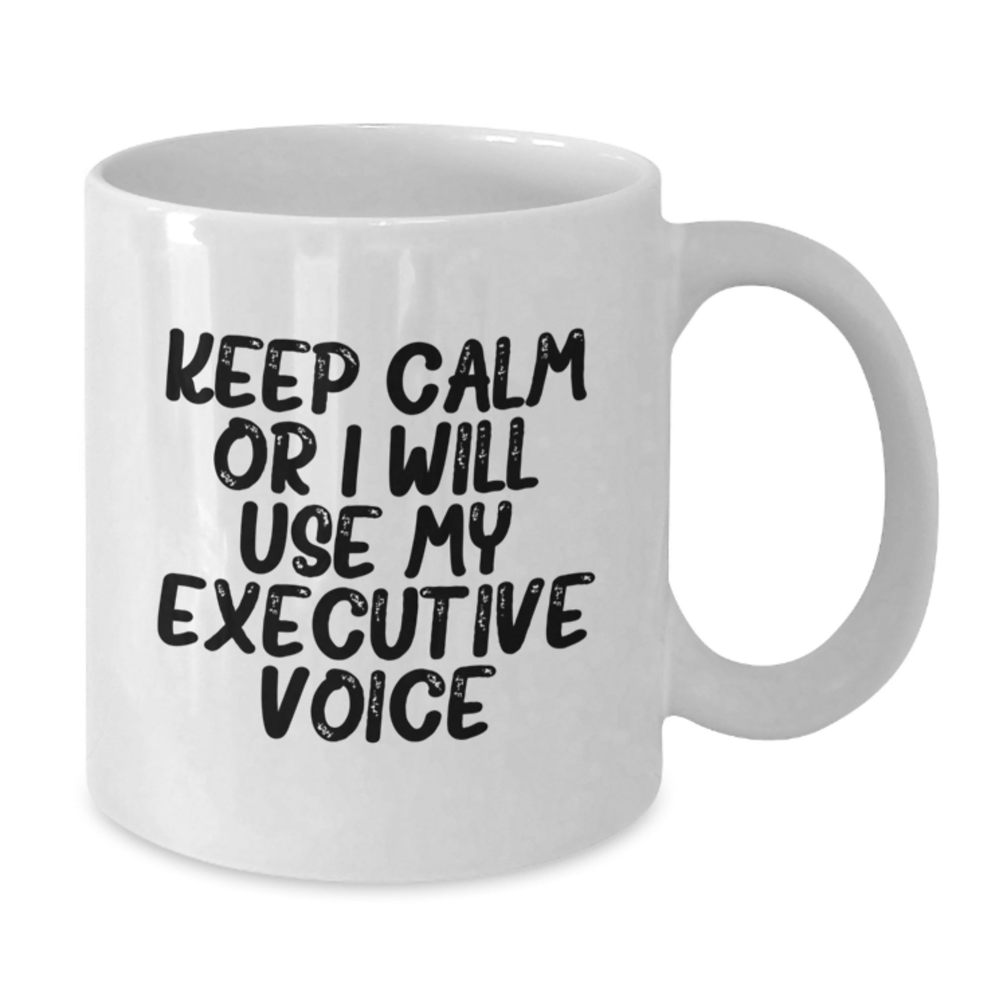 Executive White Coffee Mugs Gifts from Friends for Executive Graduation Unique Gifts - Funny Quote - Additional